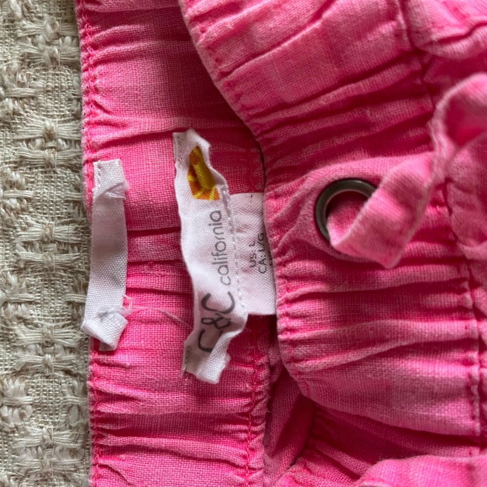 C&C California Bright Pink Garment